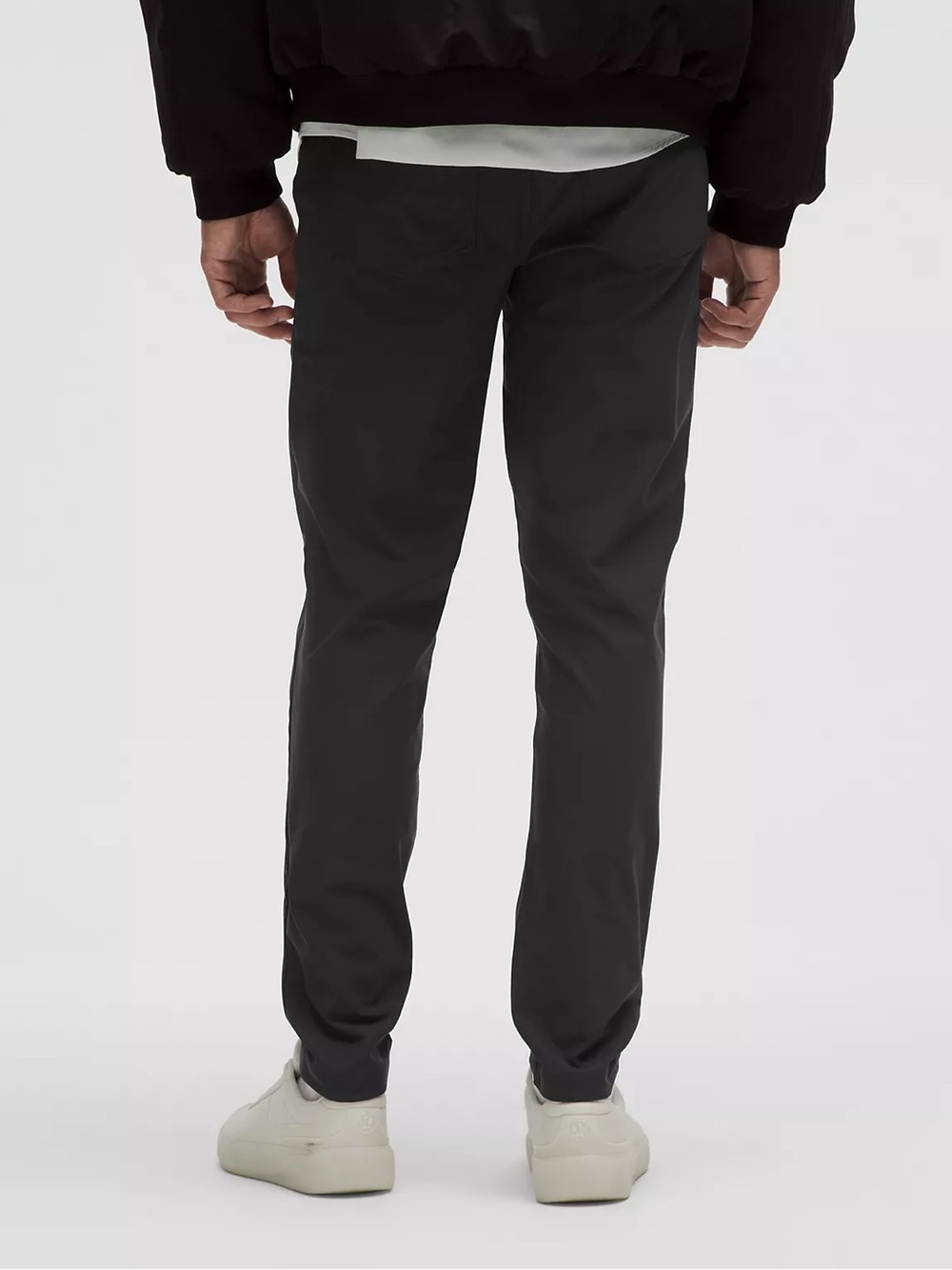 LULULEMON Men's Slim Straight Jeans in Obsidian Dark Grey - Picture 3 of 15